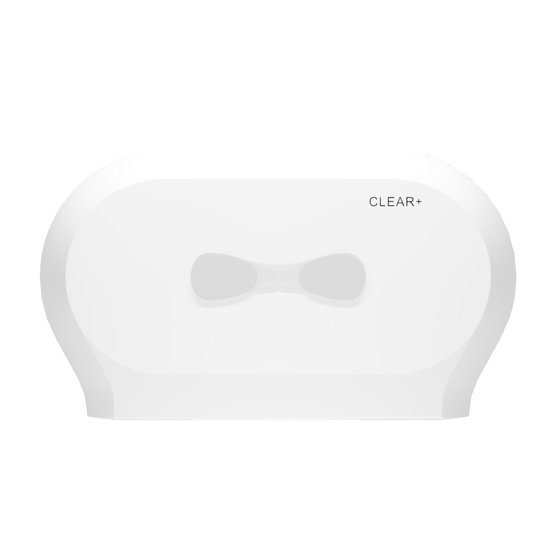 Clear+ Midi WC-papír adagoló, fehér