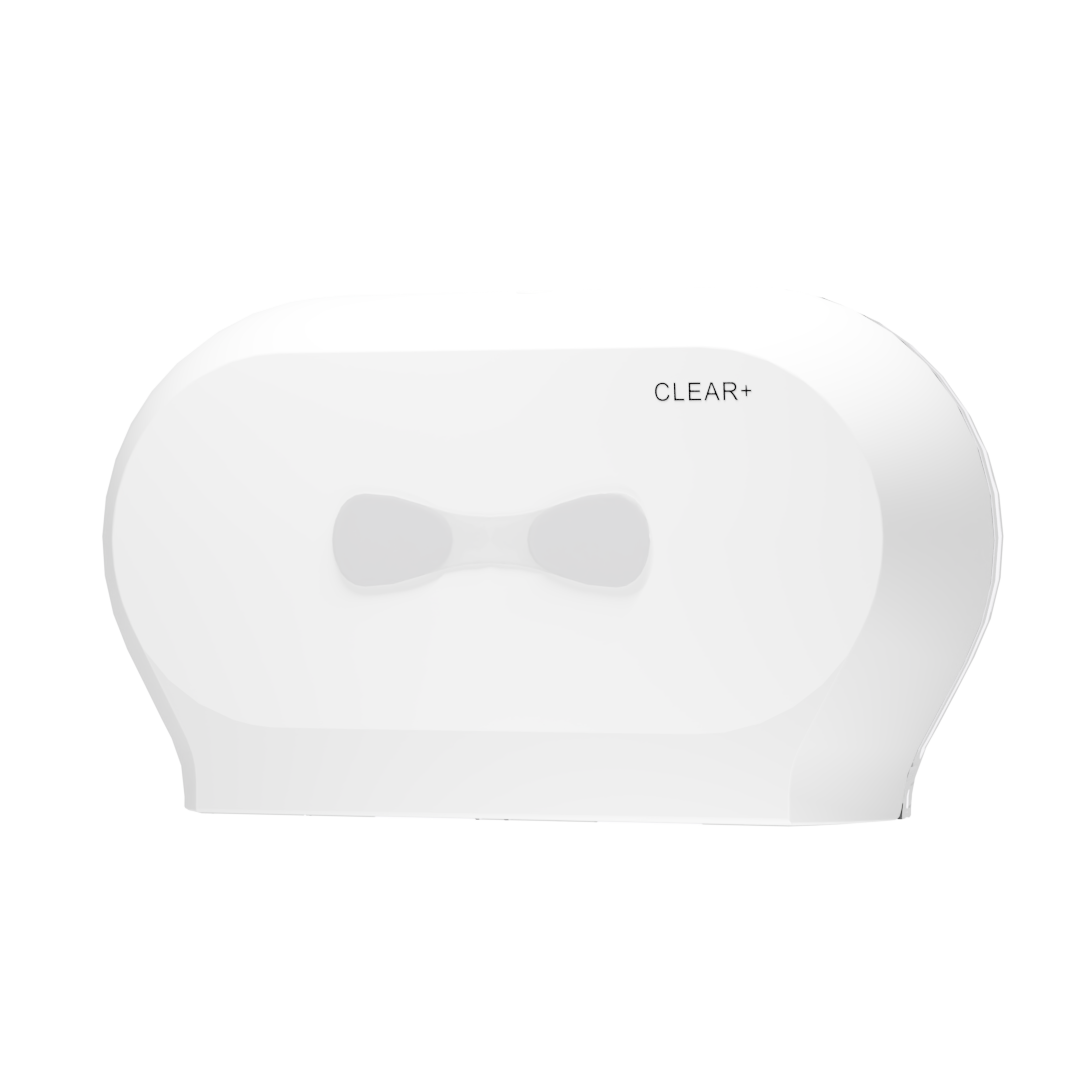 Clear+ Midi WC-papír adagoló, fehér