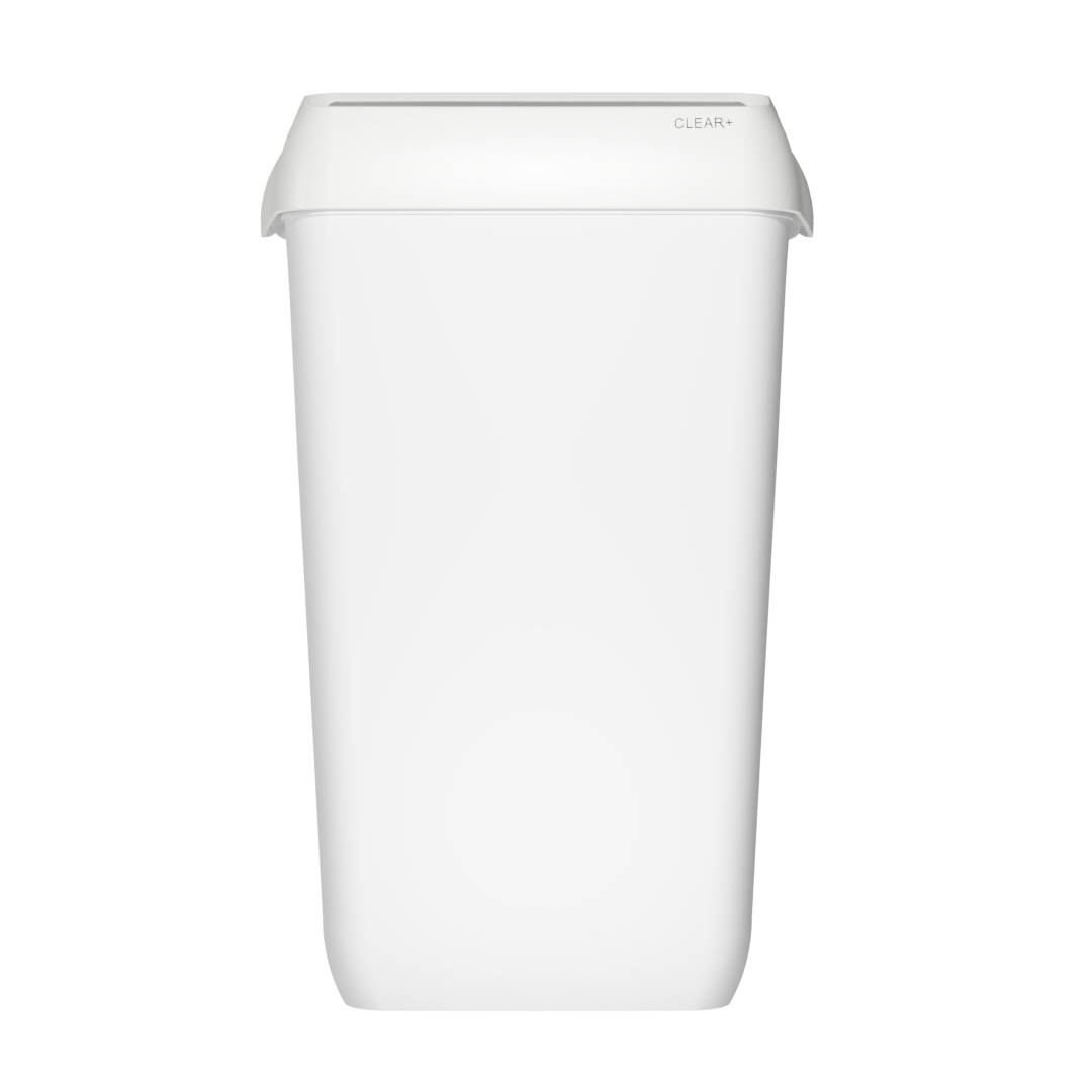 Clear+ Hulladékgyűjtő, 43l, fehér