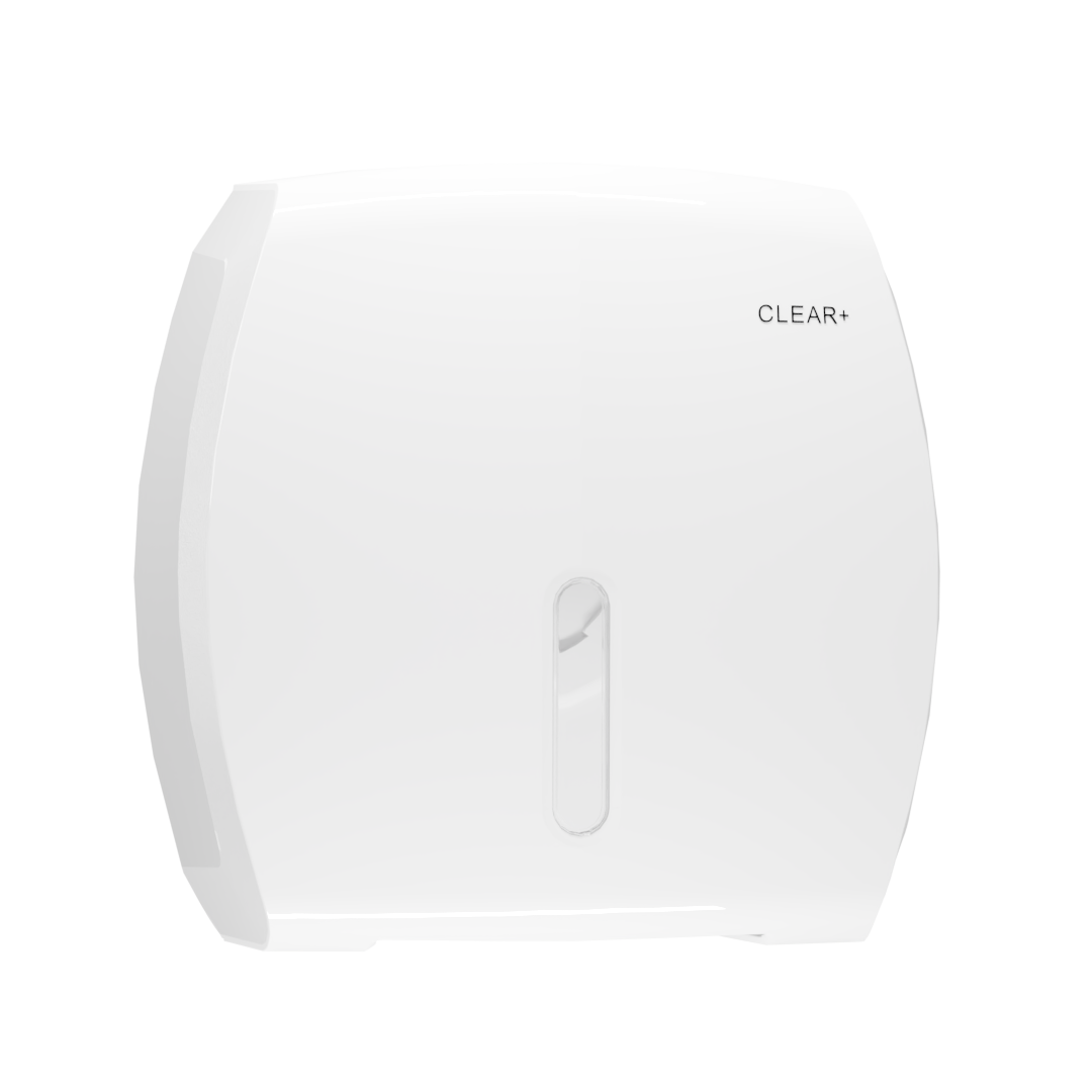 Clear+ Jumbo WC-papír adagoló, fehér