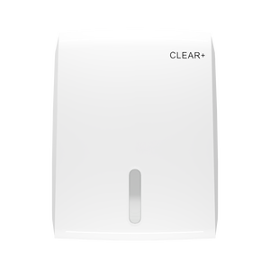 Clear+ Hajtogatott kéztörlő adagoló, fehér