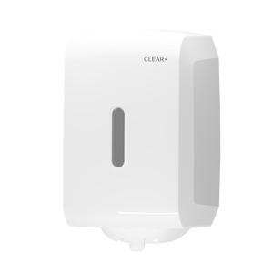 Clear+ Belsőmagos kéztörlő adagoló, fehér