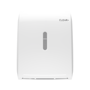 Clear+ Kéztörlőtekercs-adagoló, fehér