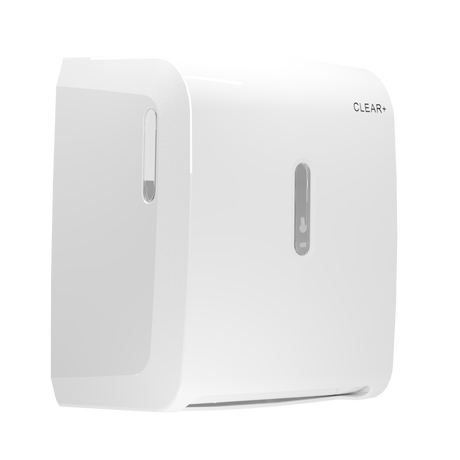 Clear+ Kéztörlőtekercs-adagoló, fehér