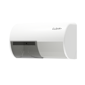 Clear+ WC-papír adagoló, fehér