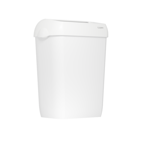 Clear+ Hulladékgyűjtő, 23l, fehér